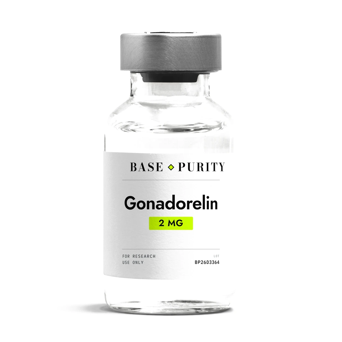 Gonadorelin, research-grade peptide vial