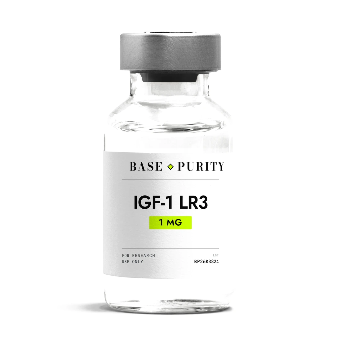 IGF-1 LR3, research-grade peptide vial