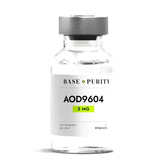 Research-grade peptide vial