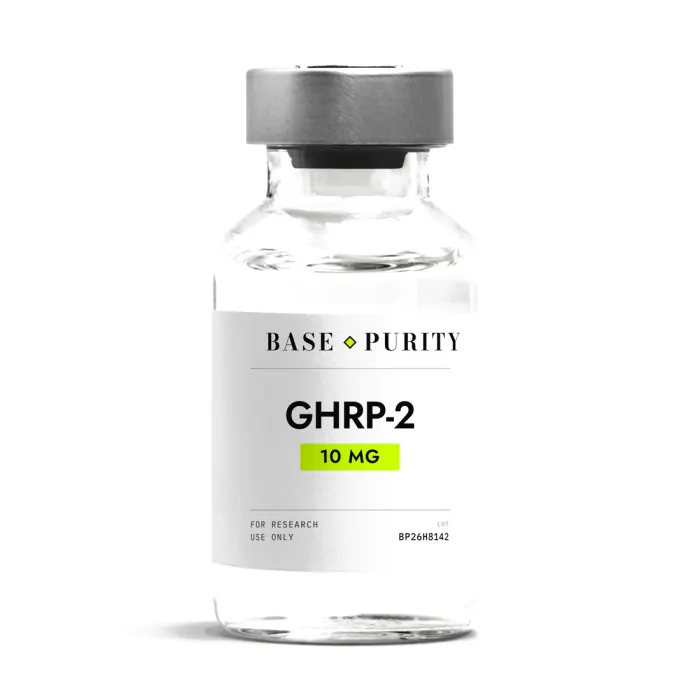 Research-grade peptide vial