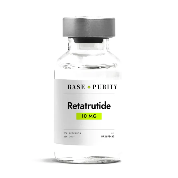 Research-grade peptide vial