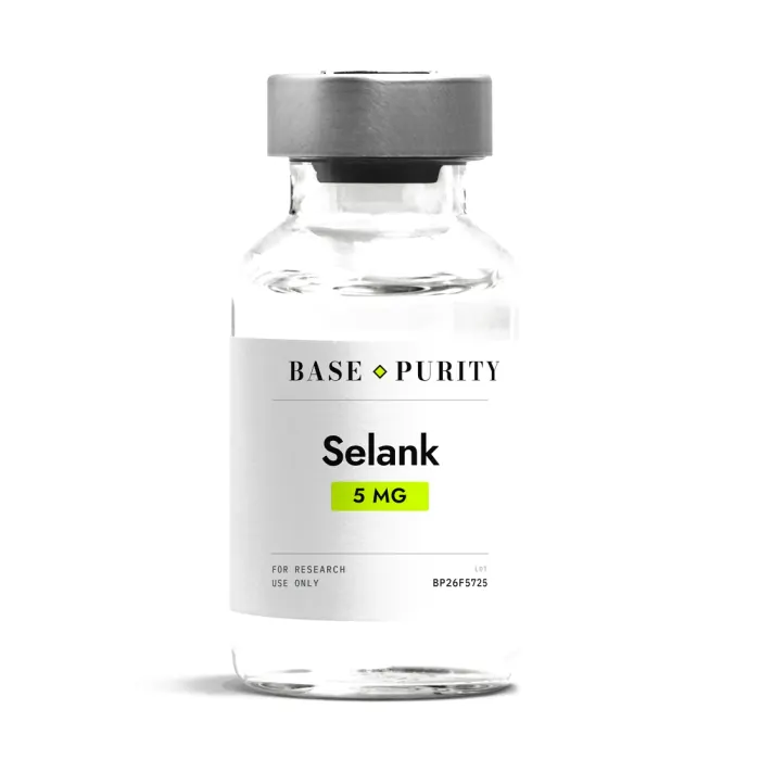 Research-grade peptide vial
