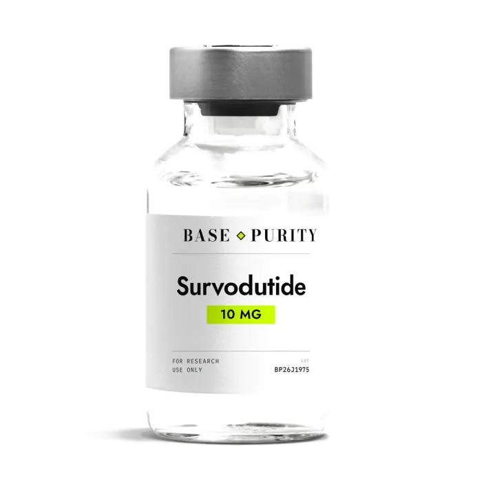 Research-grade peptide vial