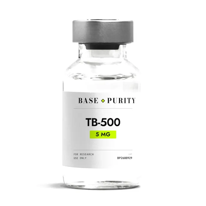 Research-grade peptide vial